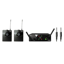AKG WMS-S4025INSB-D  WMS 40 Mini US25 Wireless Microphone System Dual Instrument Body Pack B plus D